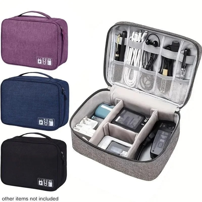 Tech Accessories Types - Elektronica-organizer Reistas Waterbestendige kabelorganizer Tas Tech