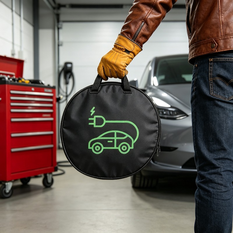 Cable Organizer Bag - Opbergorganizer voor oplaadkabels van elektrische auto's,