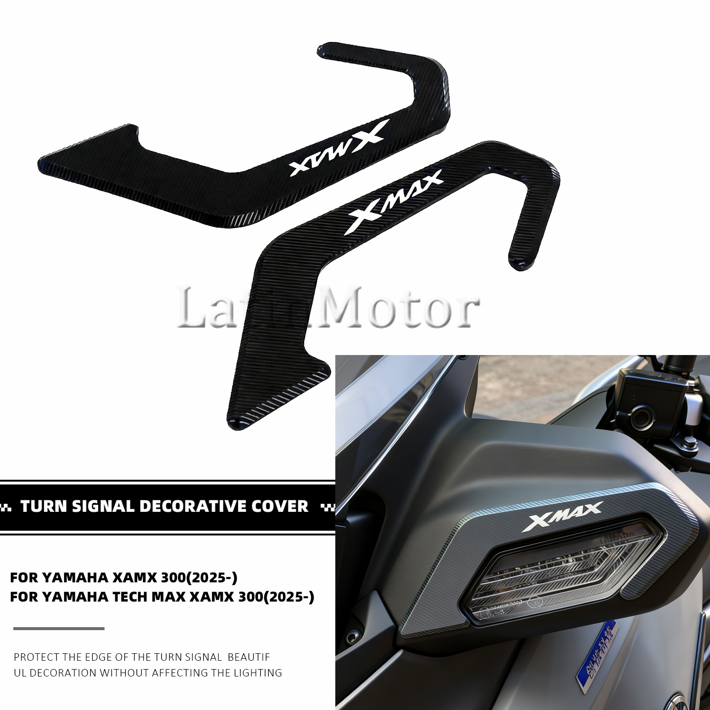 Tech Lighting Accessories - Voor Yamaha XMAX300 XMAX TECH MAX