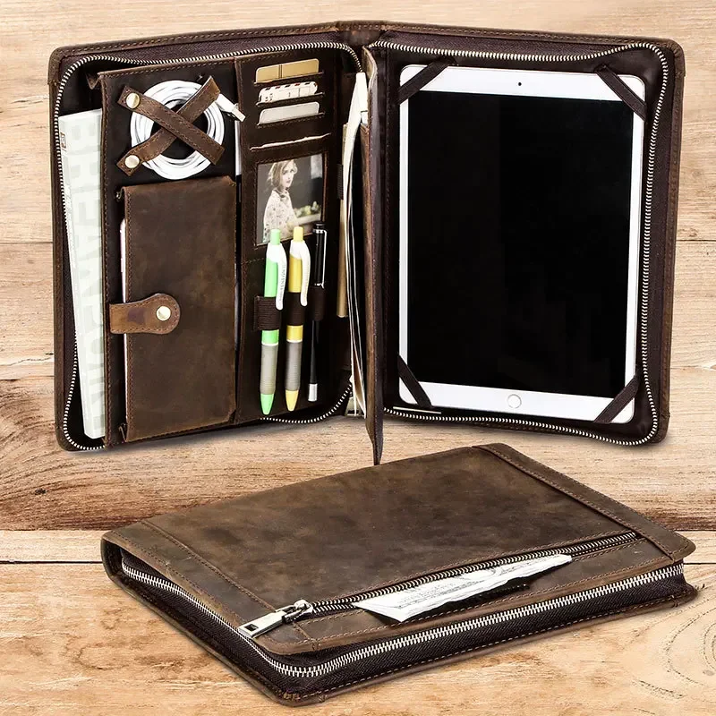 Leren tablet-opbergtas voor Ap - Tech Accessories Types recensie en prijs