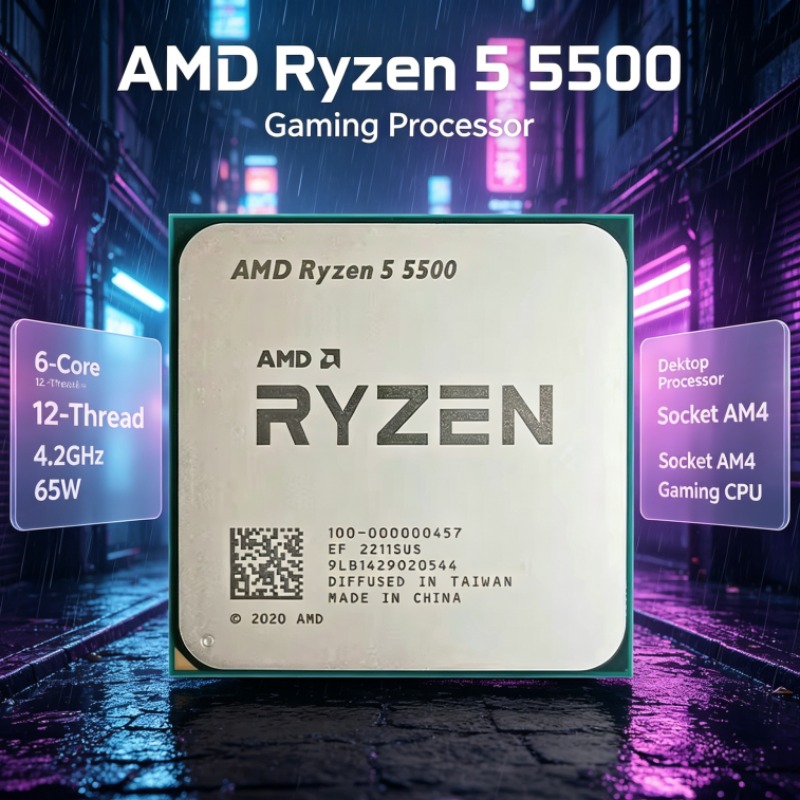 AMD Ryzen 5 5500 AM4 Desktop C - Amd Cpu Ryzen 5 recensie en prijs