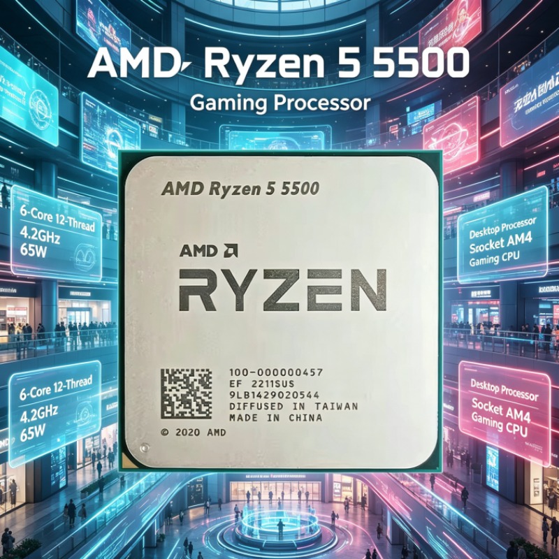 AMD Ryzen 5 5500 AM4 Desktop C - Amd Cpu Ryzen 5 recensie en prijs