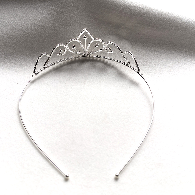 Zilverkleurige strass bruidskr - Tech Accessories Women recensie en prijs