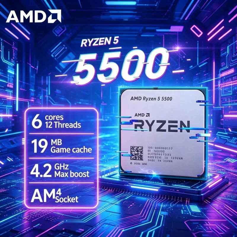 AMD Ryzen 5 5500 Entry Level Z - Amd Cpu Ryzen 5 recensie en prijs