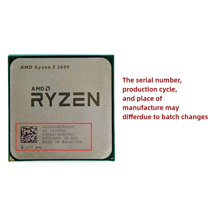 AMD Ryzen 5 R5 2600 3,4GHz 6-C - Amd Cpu Ryzen 5 recensie en prijs