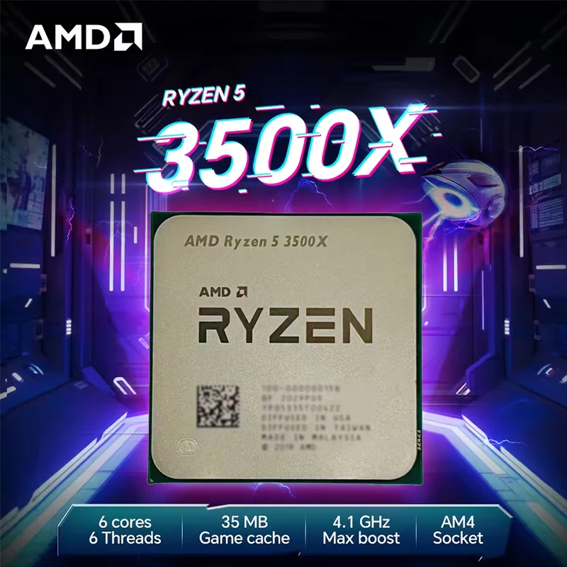 AMD Ryzen 5 R5 3500X 3,6GHz 6- - Amd Cpu Ryzen 5 recensie en prijs