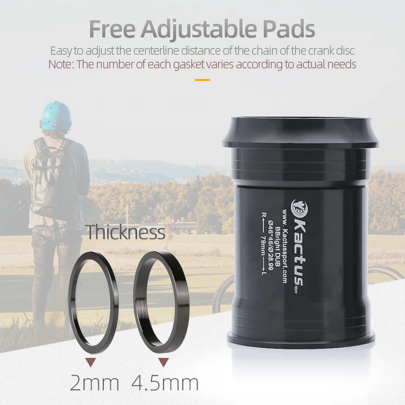KACTUS BB79mm Trapas Keramisch - Tech Bike Accessories recensie en prijs