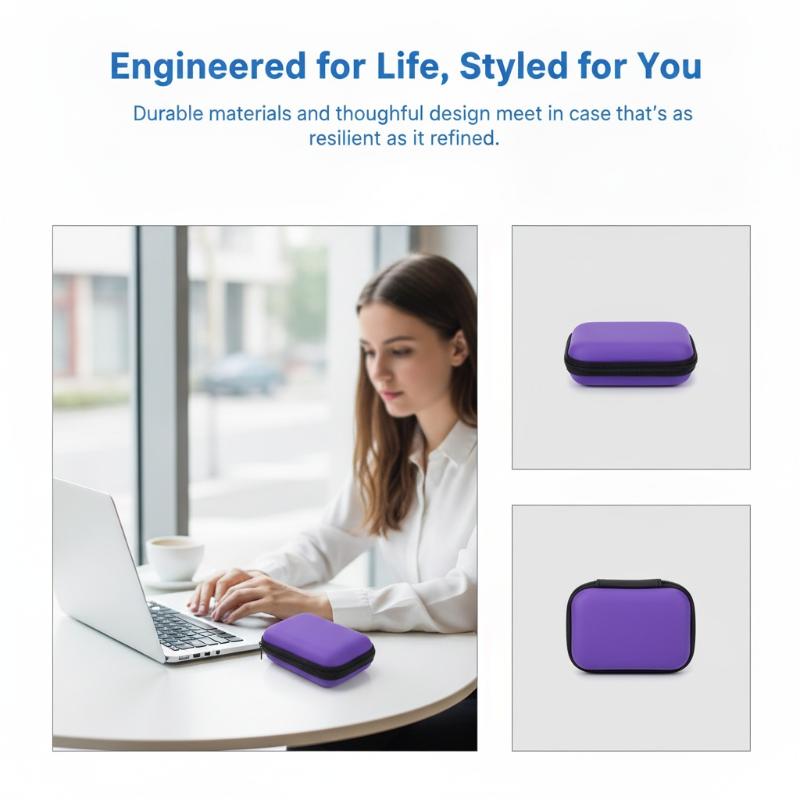 Schokbestendige EVA Tech Acces - Tech Accessories Organizer Pouch recensie en prijs