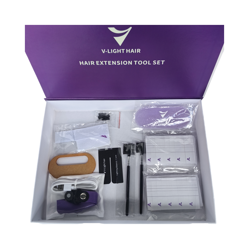 Zwarte V-Light Naadloze Haar E - Tech Lighting Accessories recensie en prijs
