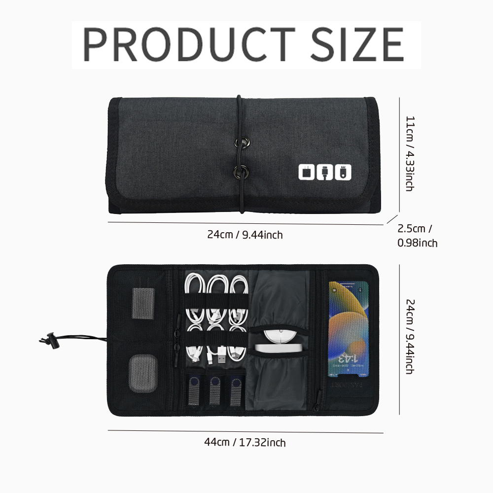 Tech Organizer Bag Kabelopberg - Tech Accessories Organizer Pouch recensie en prijs