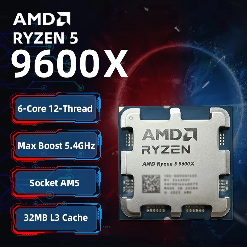 AMD Ryzen 5 9600X 6-Core 12-Th - Amd Cpu Ryzen 5 recensie en prijs