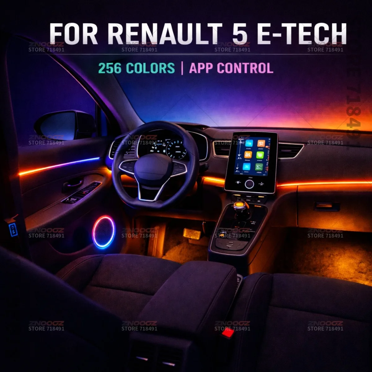 22-in-1 RGB auto-interieur acr - Tech Lighting Accessories recensie en prijs