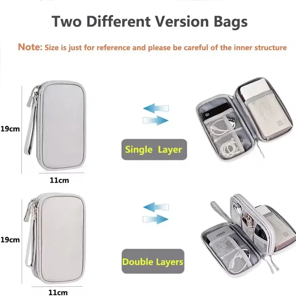 Reiskabeltas Draagbare Digital - Cable Organizer Bag recensie en prijs