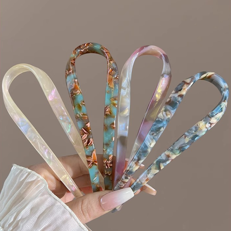 U-vormige haarstokjes Acetaat  - Tech Accessories Women recensie en prijs