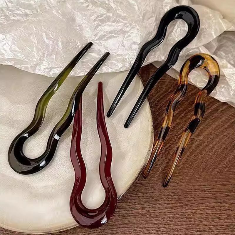 Elegante acryl U-vormige haars - Tech Accessories Women recensie en prijs