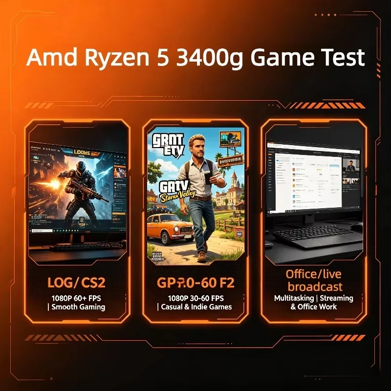 AMD Ryzen 5 3400G AM4 Desktop  - Amd Cpu Ryzen 5 recensie en prijs